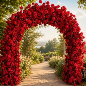 U Shape Floral Arch 8ft x 8ft