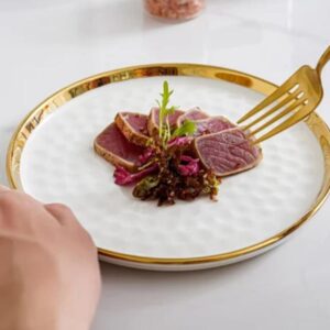 Golden Dinner Plate