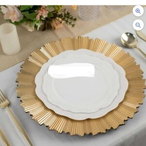 Charger Plate Rental