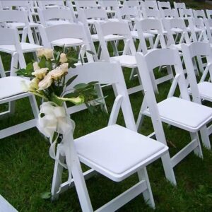 White Garden Chairs