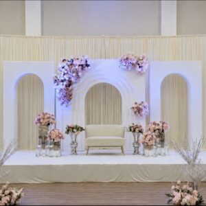 Floral U-Shape Backdrop